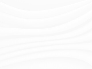 White grey fabric luxurious with a soft wave, abstract blurred background..