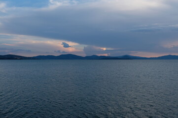 view from the sea