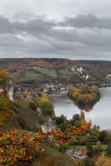 Fototapeta premium Les Andelys est la ville de Richard Coeur de Lion
