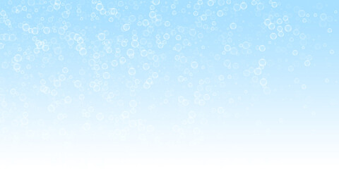 Obraz premium Soap bubbles abstract background. Blowing bubbles 