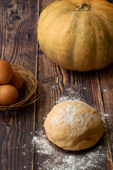  dough to prepare pumpkin gnocchi