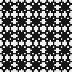 Abstract Cross Pattern Dots Logo generative computational art illustration