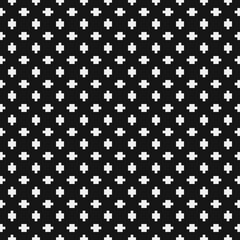 Abstract Cross Pattern Dots Logo generative computational art illustration