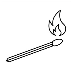 Fire flame icon vector illustration design template