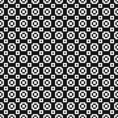 Fototapeta premium Abstract Cross Pattern Dots Logo generative computational art illustration