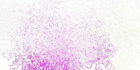 Light pink, yellow vector backdrop with circular arc.