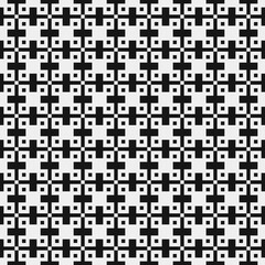 Fototapeta premium Abstract Cross Pattern Dots Logo generative computational art illustration