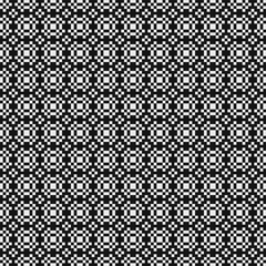 Abstract Cross Pattern Dots Logo generative computational art illustration