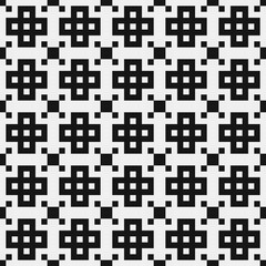 Abstract Cross Pattern Dots Logo generative computational art illustration