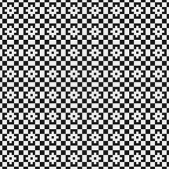 Abstract Cross Pattern Dots Logo generative computational art illustration