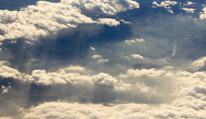 Shadows above the Alps, Italy