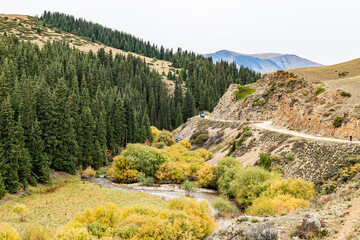 Assy-Turgen observatory in the Zailiyskiy Alatau mountains