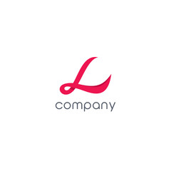 L Logo Elegant Design