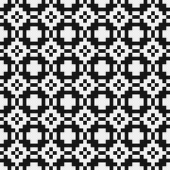 Abstract Cross Pattern Dots Logo generative computational art illustration