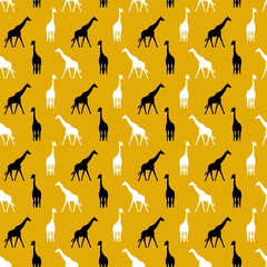 abstract, africa, african, animal, art, background, black, childhood, decoration, design, exotic, fauna, fight, giraffe, illustration, nature, print, savannah, seamless, seamless background, texture, 