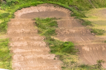 Piste de bicross 