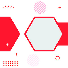 Social media post background, banner promotion template for ads