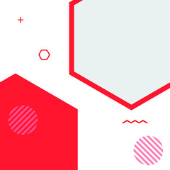 Social media post background, banner promotion template for ads