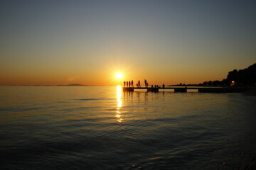 Sonnenuntergang Kroatien