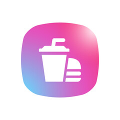 Fast Food - Mobile App Icon