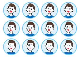 丸アイコン_20代30代男性1