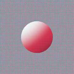 
round pattern. pink and blue full moon
