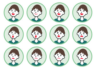 丸アイコン_20代30代男性2