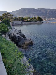 view of the coast of the sea