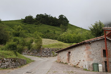 Village in the mountains