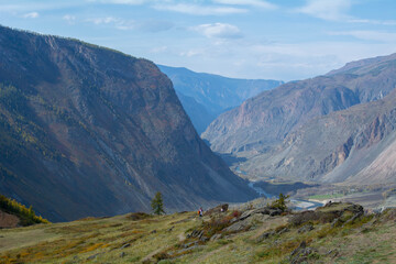 landscape with sky and clouds