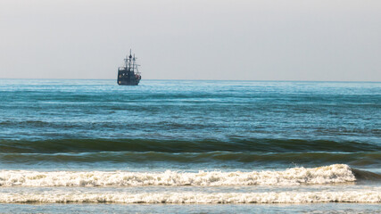 boat on the beach