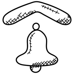 
Bell doodle in online world usually denotes notifications 
