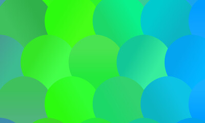 Creative Green and light blue background, digitally created