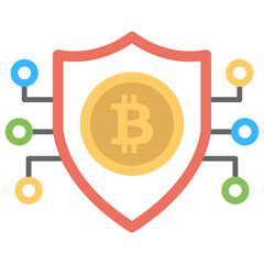 
Bitcoin and dollar with reversible arrows showing bitcoin currency changer concept
