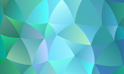 Modern Purple and light blue polygonal background, digitally created