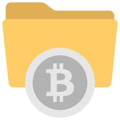 
An envelope with bitcoin symbol on the edge showing bitcoin envelope 
