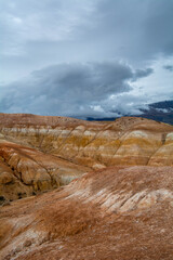 landscape in the desert