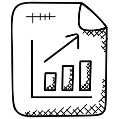 
An upward rising line on a graph chart showing economy graph. 

