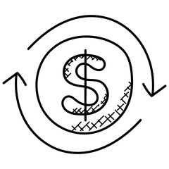 
Dollar sign under safety shield depicting currency protection. 
