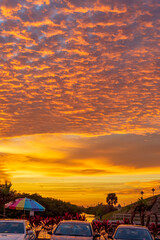 Sunset in Miami, Florida