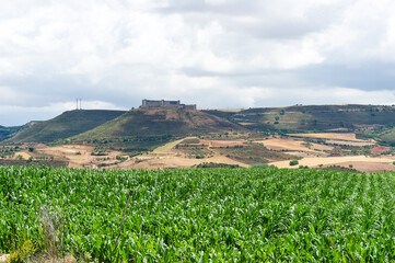 Fototapeta na wymiar Castle at Jadraque, Near Siguenza, Guadalajara, Northern Spain