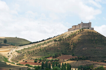 Fototapeta na wymiar Castle at Jadraque, Near Siguenza, Guadalajara, Northern Spain