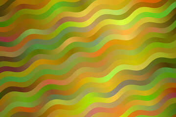 Powerful Brown and yellow waves abstract vector background.