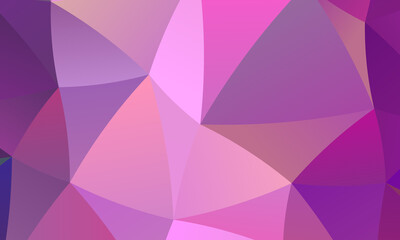 Beautiful Purple polygonal background, digitally created