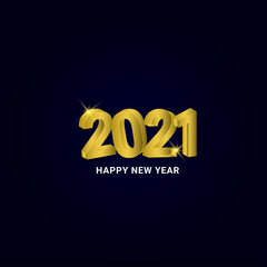 Happy 2021 new year Vector Design For Banner Print and Greeting Background