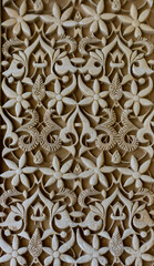 handmade mosaic on the wall