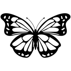
Brown colored Swallowtail butterfly flat icon image

