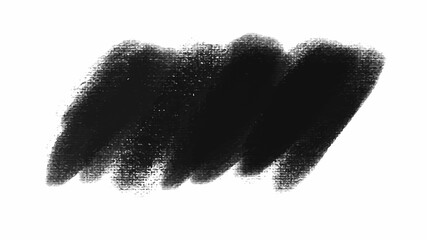 Black grunge stroke brush , banner, label, for your design, vector.