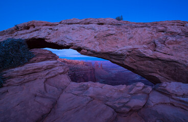 Mesa Arch, Canyonlands National Park, Utah, USA, America