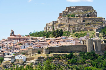 Fototapeta na wymiar City of Morella, province of Castellón,, Spain